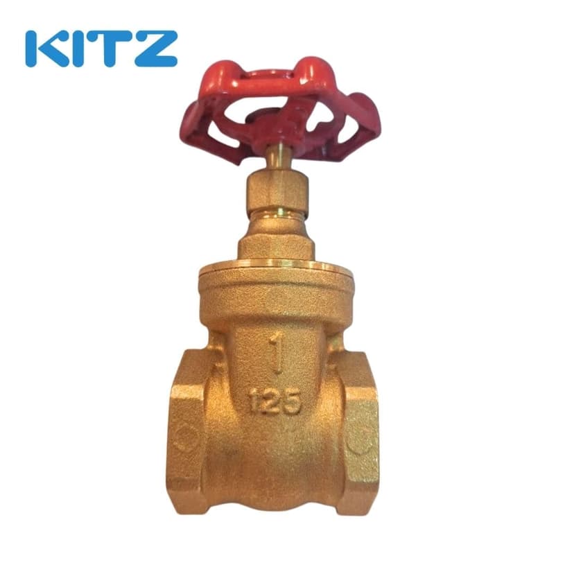 Gate Valve KITZ Class 125 Fig FH Brass Size 1 Inch
