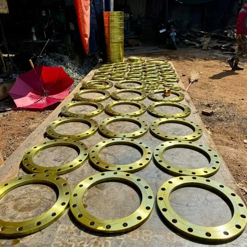 Flange PN16 10 Inch DN250 RF NS/STD Carbon Steel Zinc