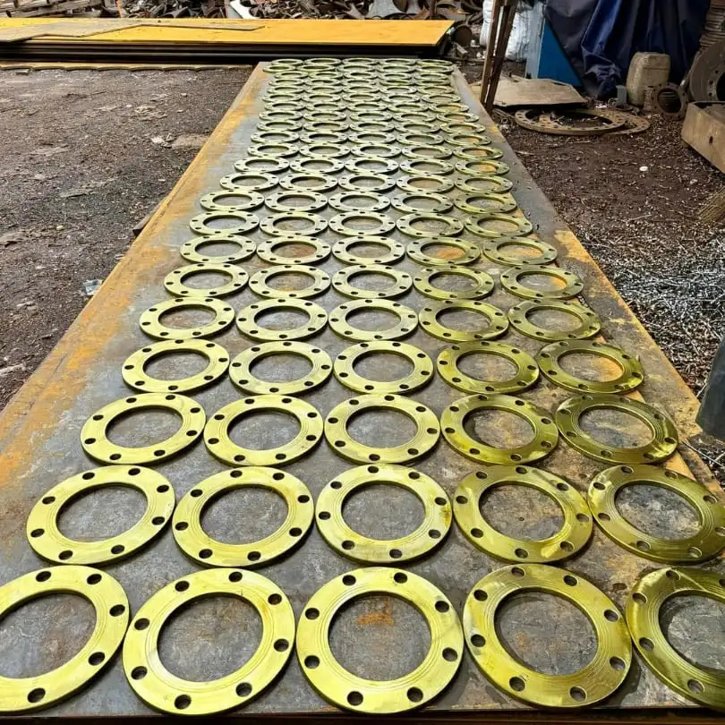 Flange PN16 2 1/2 Inch DN65 RF NS/STD Carbon Steel Zinc