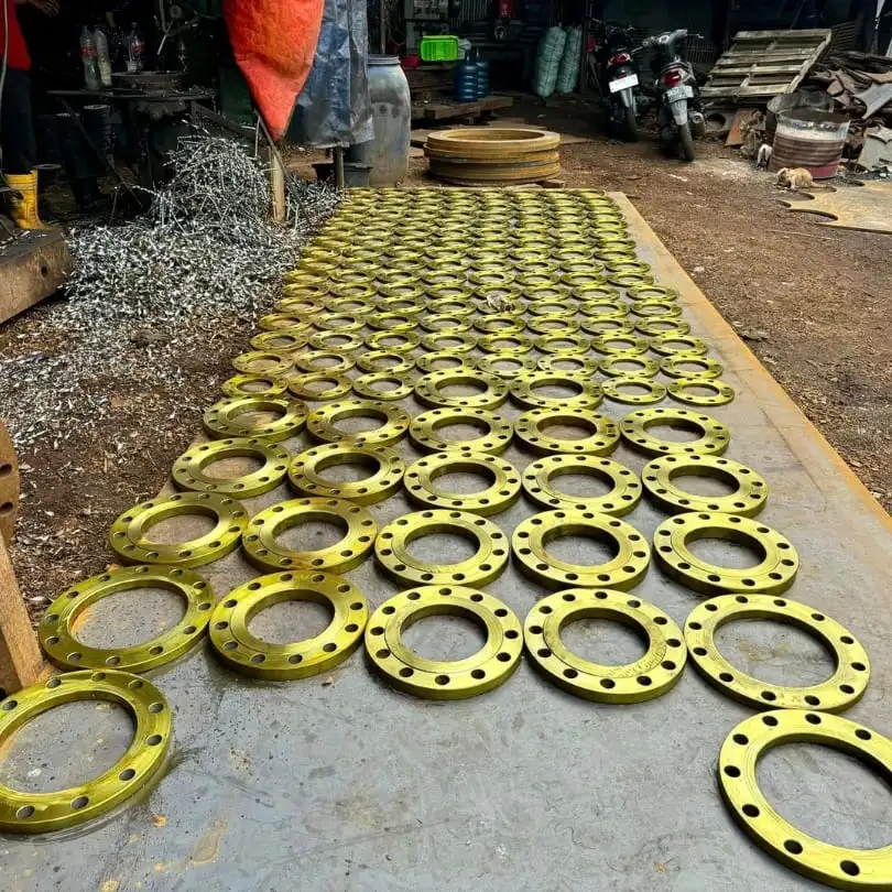 Flange PN16 3 Inch DN80 RF NS/STD Carbon Steel Zinc