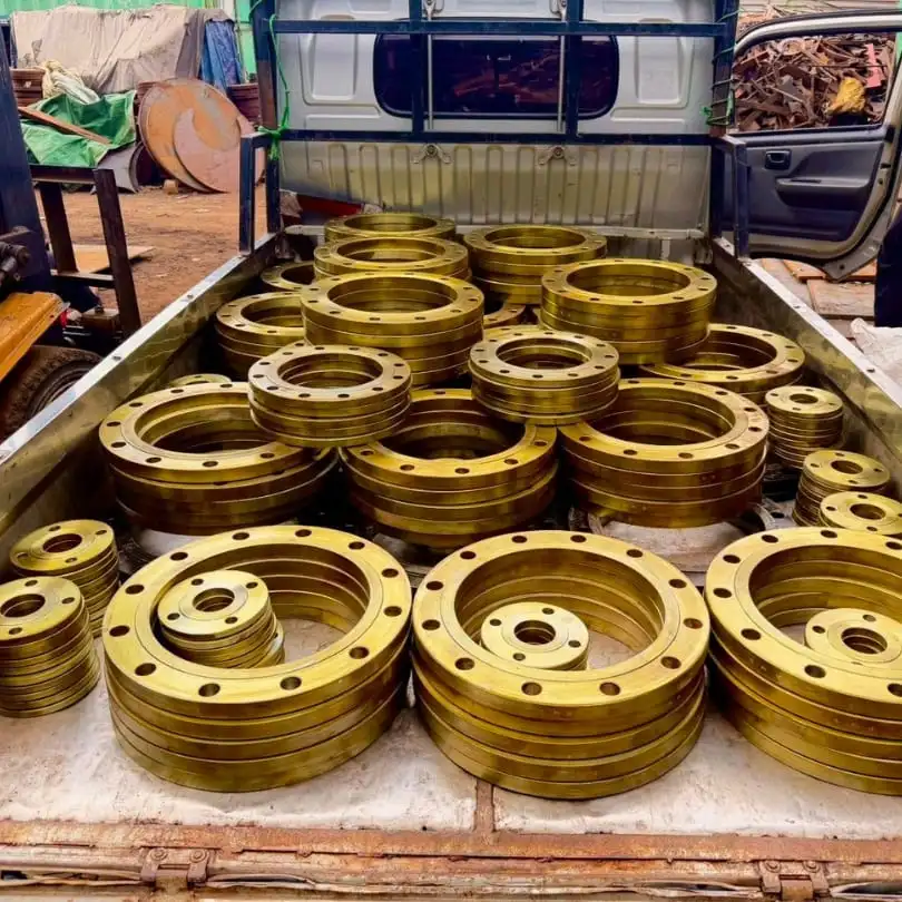 Flange PN16 6 Inch DN150 RF NS/STD Carbon Steel Zinc