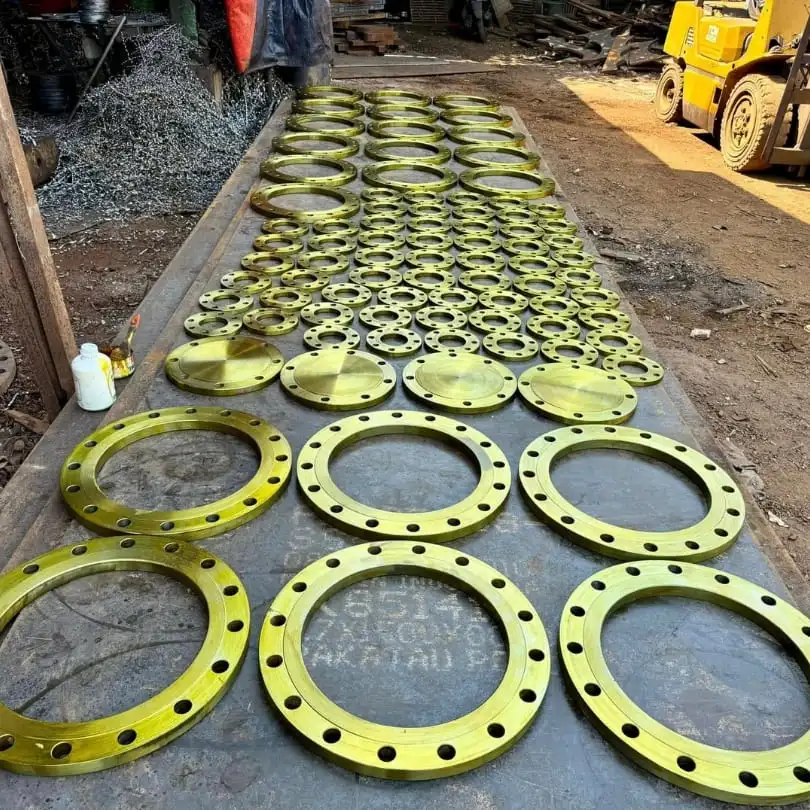 Flange PN16 8 Inch DN200 RF NS/STD Carbon Steel Zinc